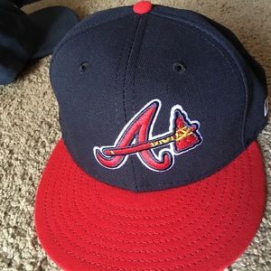 MLB Atlanta Braves New Era Fitted Cap 7 1/2